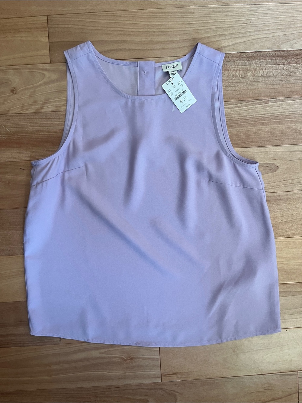 J. Crew Lilac Sleeveless Shell Top